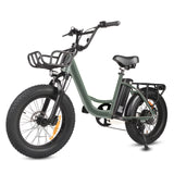 Sunnigoo b5 fat tyre electric bike in cream white