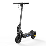 SUNNIGOO J3 low-angle front view showing front suspension and deck