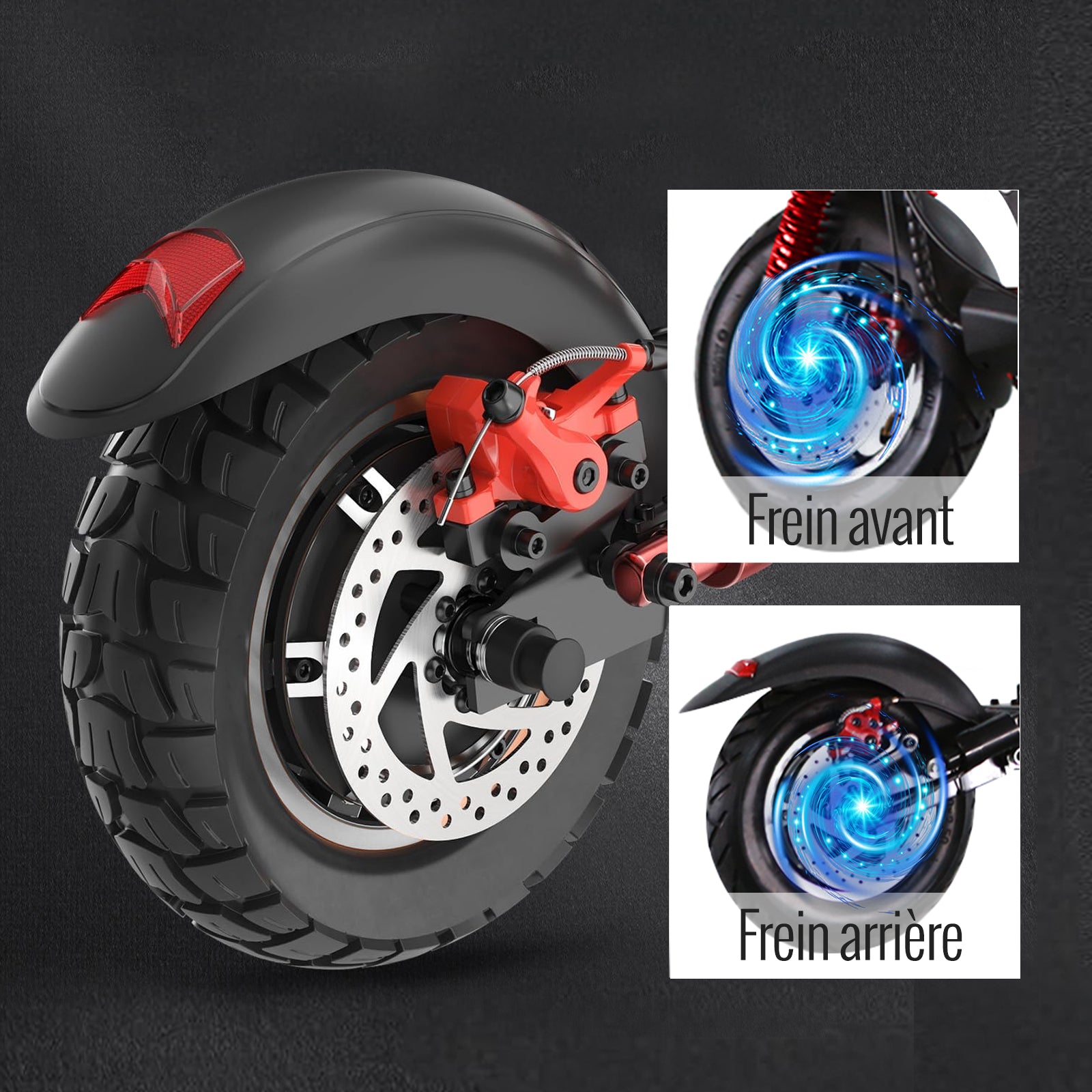 SUNNIGOO N3MAX 800W Folding Electric Scooter with Seat – Long-Range, Off-Road Tires & Dual Disc Brakes