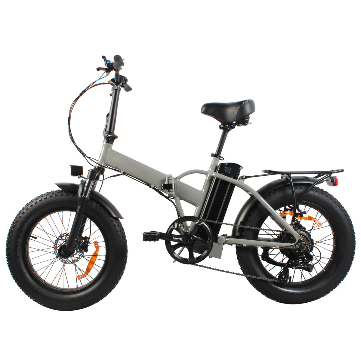 SUNNIGOO B3 Folding Fat Tyre Electric Bike – 250W, 48V 12.5Ah (600Wh), 20x4.0 Tyres, Hydraulic Disc Brakes