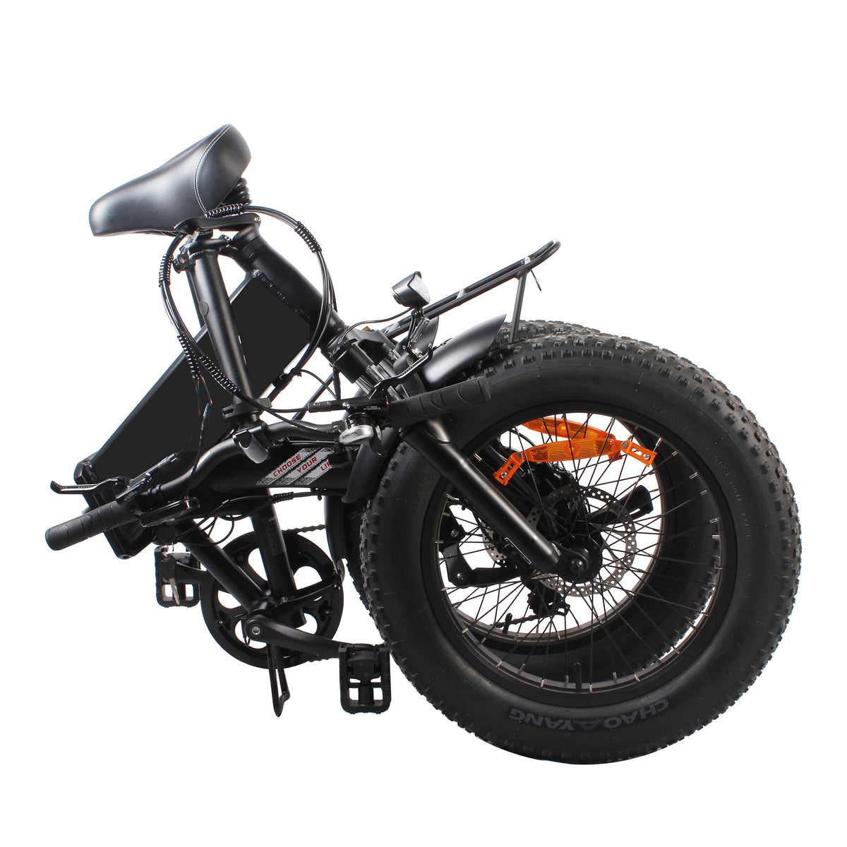 SUNNIGOO B1 folding e-bike with 20x4.0 Chaoyang fat tyres