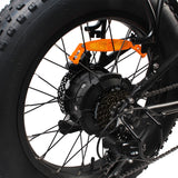 SUNNIGOO B4 folding electric bike, 48V 250W rear hub motor