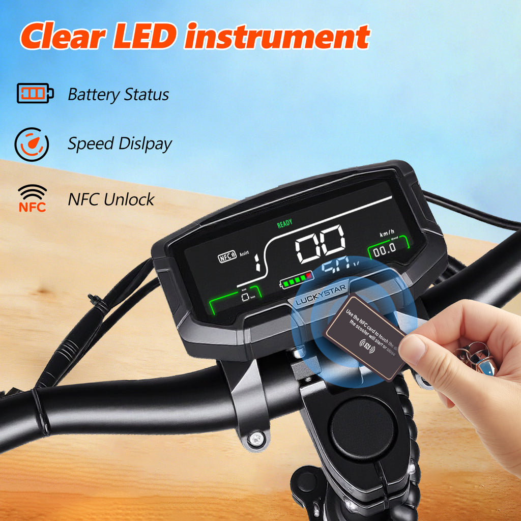 electric scooter LED instrument