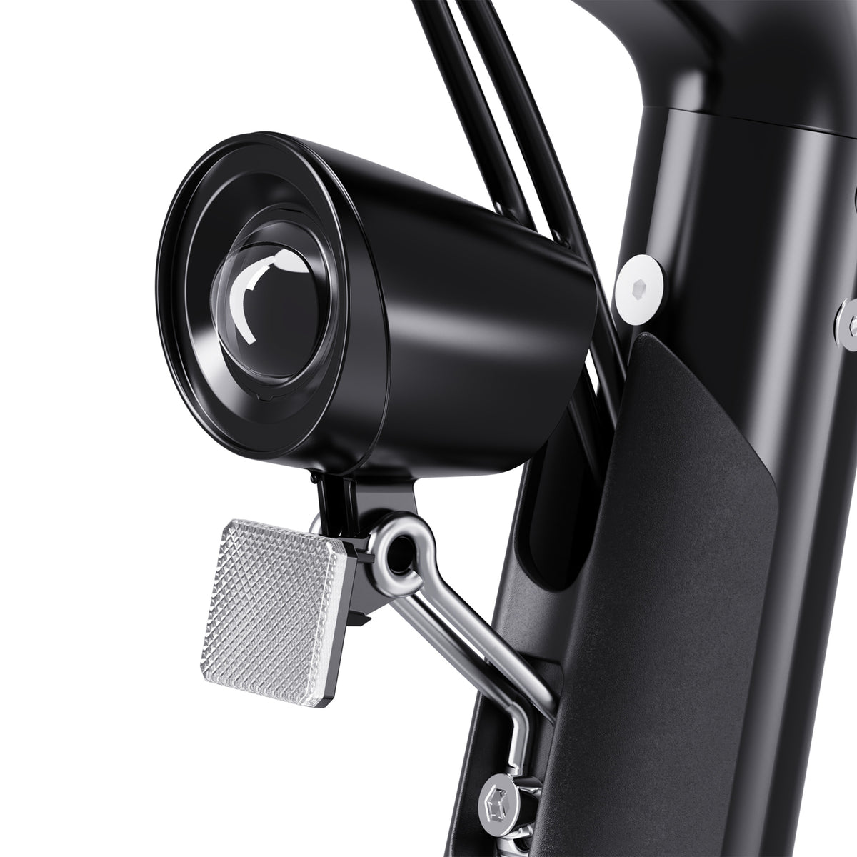 Front headlight and reflector of SUNNIGOO J7 Max electric scooter