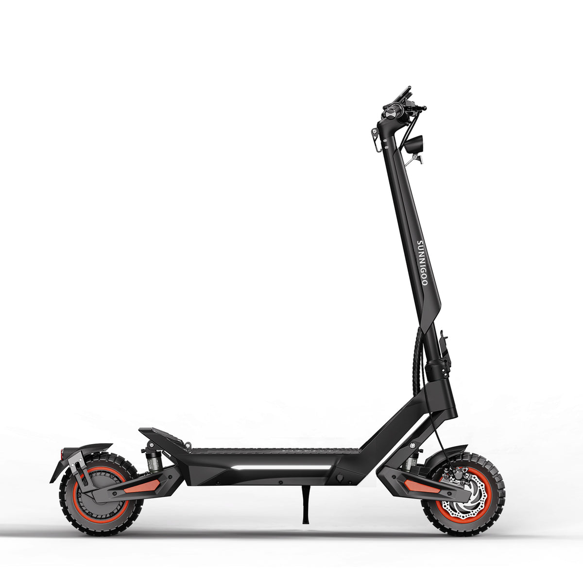 SUNNIGOO J7 electric scooter - rear view with taillight