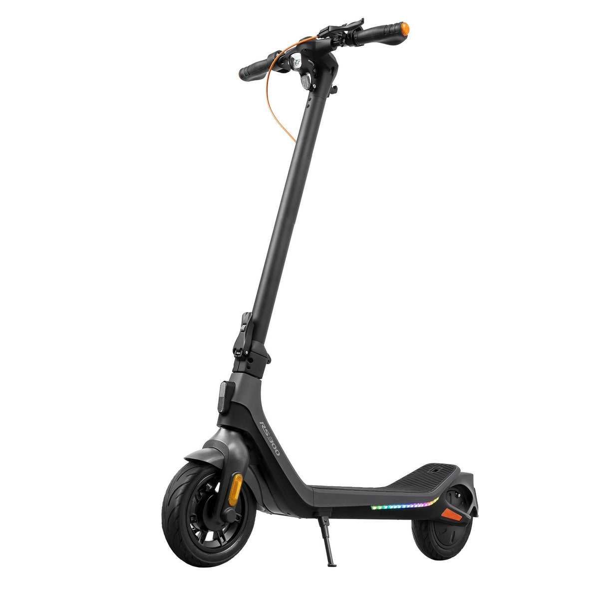 SUNNIGOO N6 folding electric scooter for adults side view in black